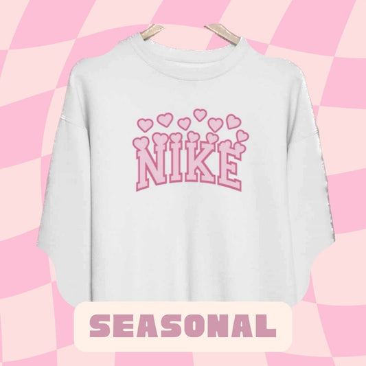Nike heart inspired sweater