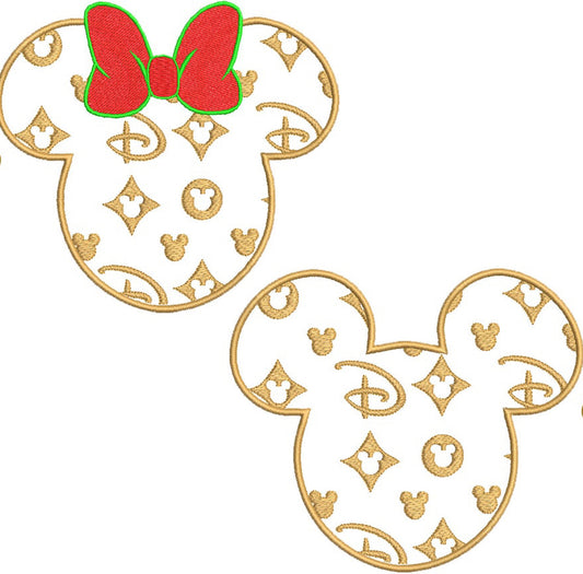 Mickey designer ears onesie